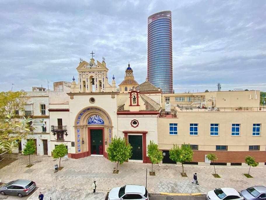 Apartamento Atico Triplex En Pleno Triana Sevilla Exterior foto